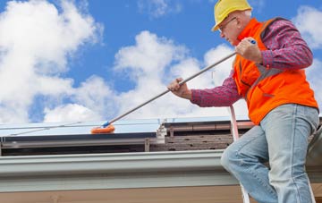 Adstone soft wash roof cleaning